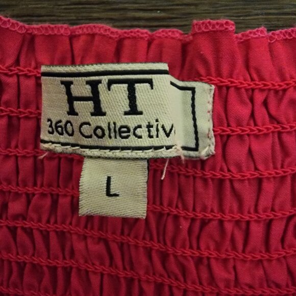 HT 360 Collective Layered Mini Skirt NWT Pink Large - Picture 7 of 8